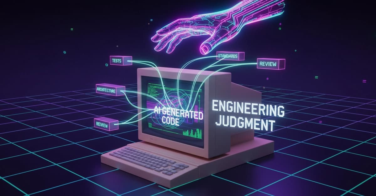 AI Writes Code. You Own Quality.